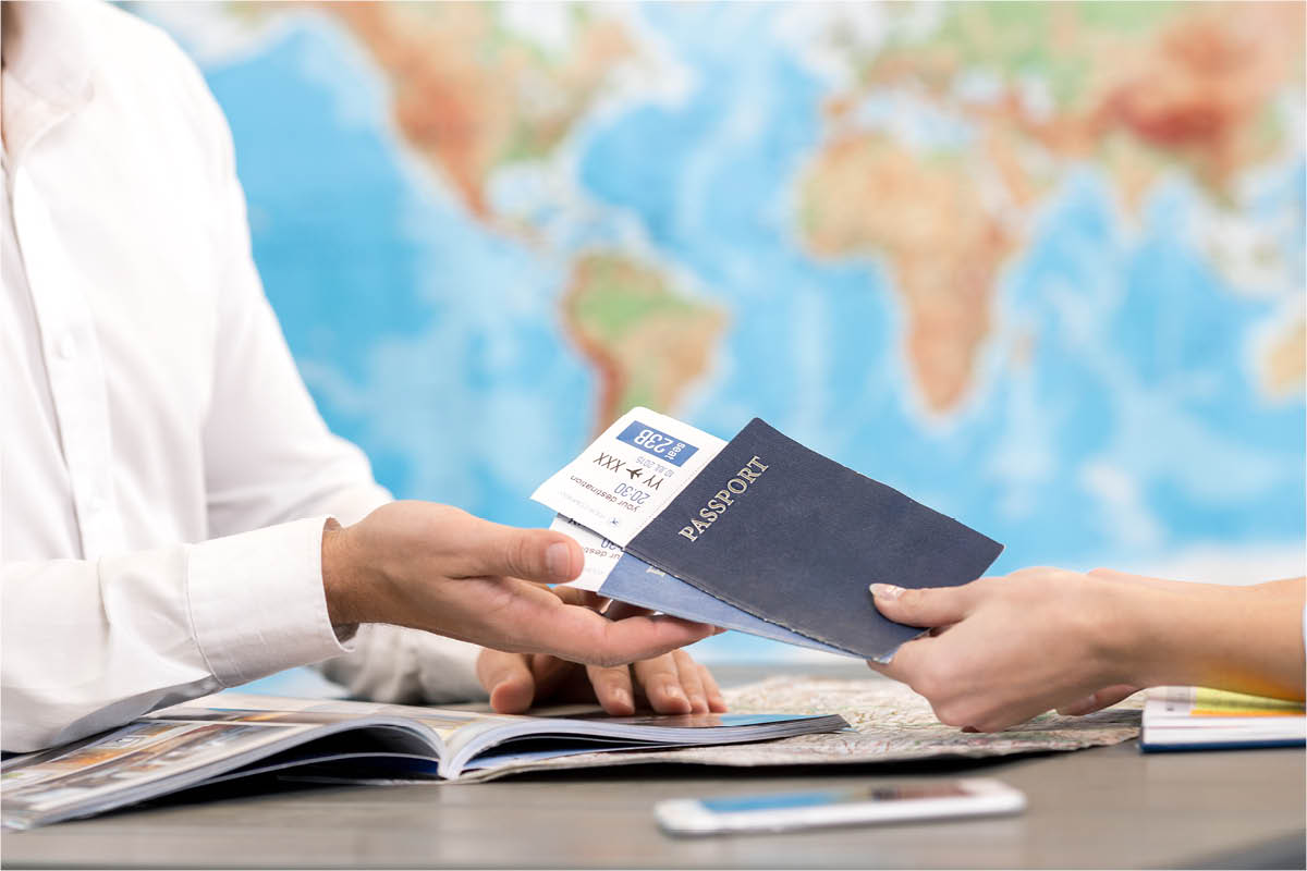 Agência de viagem corporativa pode auxiliar na emissão de documentos oficiais.